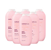 pure peace body wash 6-count bundle, 108 fl oz