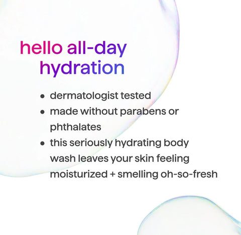 hydrating body wash - coco twist, 18 fl oz