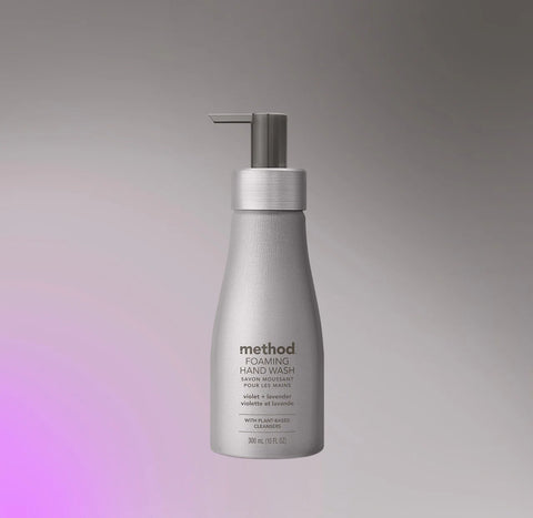 foaming hand wash - violet + lavender, 10 fl oz
