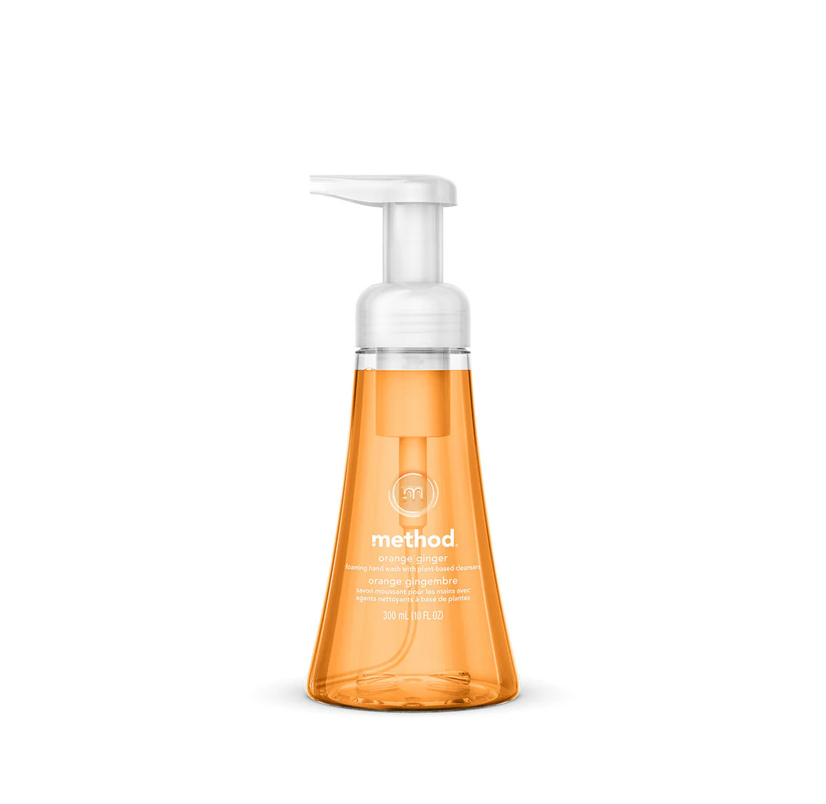 foaming hand wash - orange ginger, 10 fl oz