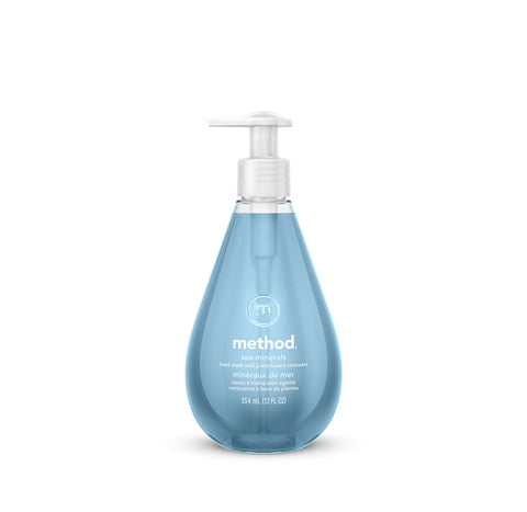 gel hand wash - sea minerals, 12 fl oz