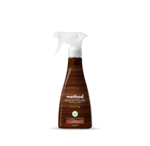 wood polish - almond, 14 fl oz