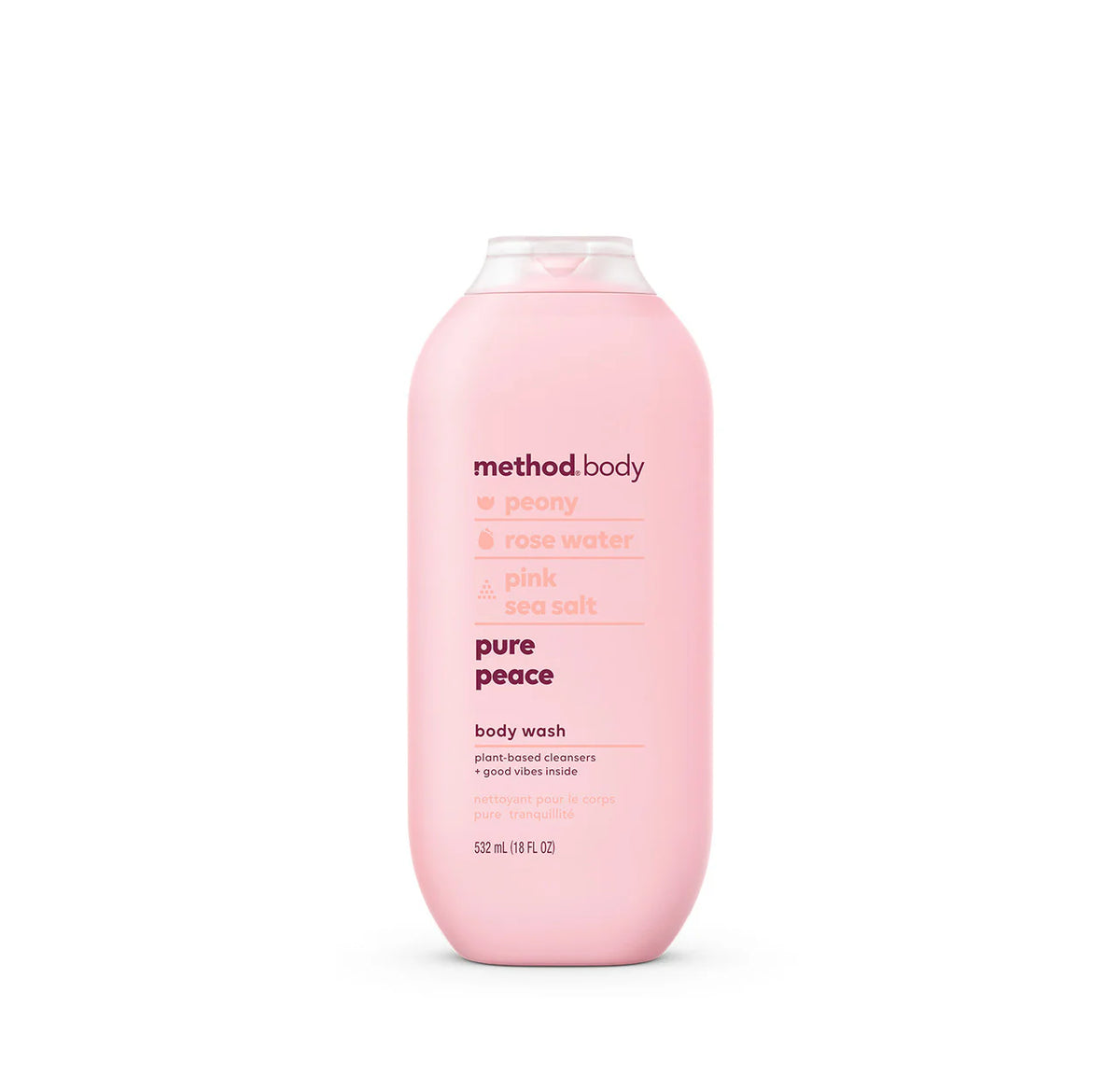 body wash - pure peace, 18 fl oz