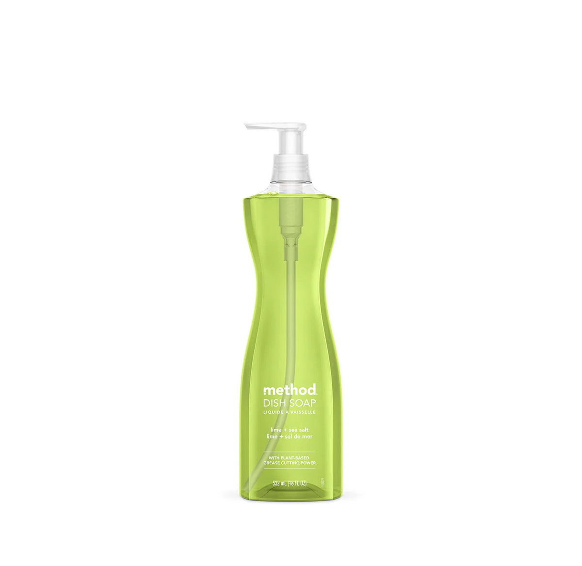 dish soap - lime + sea salt, 18 fl oz