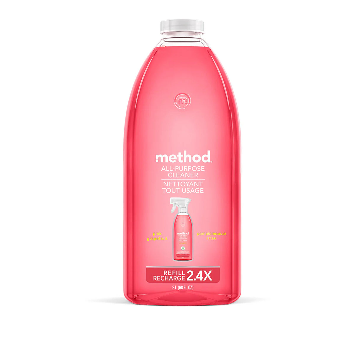 all-purpose cleaner refill - pink grapefruit, 68 fl oz