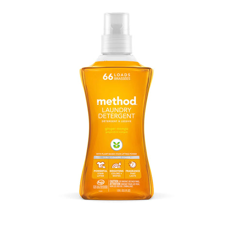 laundry detergent - ginger mango, 53.5 fl oz