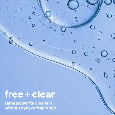 super shine foaming dish spray refill - free + clear, 16 fl oz