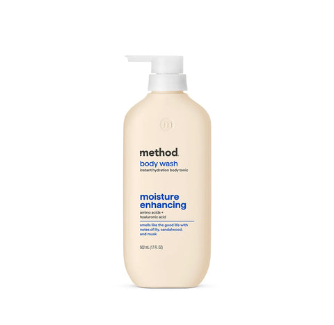 body wash tonic - moisture enhancing, amino acids + hyaluronic acid, 17 fl oz