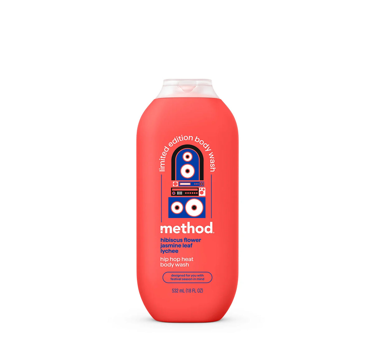 body wash - hip hop heat, 18 fl oz