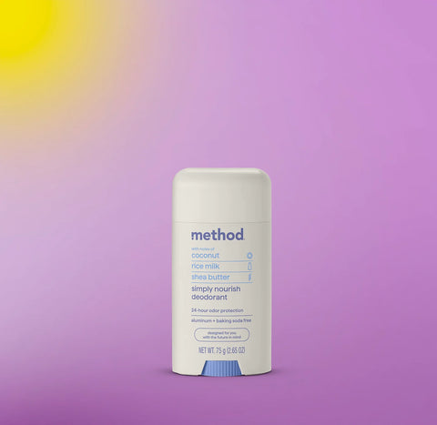 aluminum free deodorant - simply nourish, 2.65 oz